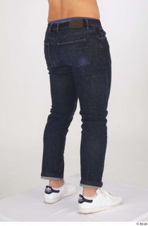  Yoshinaga Kuri blue jeans casual dressed leg lower body white sneakers 0006.jpg